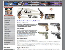 Tablet Screenshot of gunwurkz.com